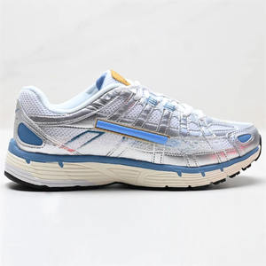 Zapatillas Deportivas con Cordones para Hombre y Mujer, Primavera, Cuero Genuino, Tela de Algodón, Entresuela EVA, Plataforma Cómoda, Estilo Geométrico - Product Image 6