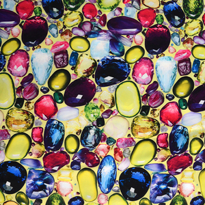 Tissu en Offre Spéciale de satin soyeux pour femmes Safa Textile imprimé numériquement de motifs floraux personnalisés vêtements - Product Image 3