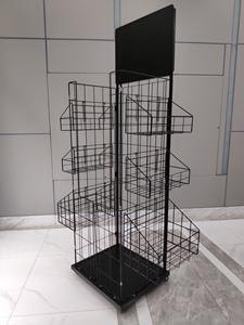 Çelik ekran standı yastık yorgan ekran tel raflar mağaza için zemin ekran kafes - Product Image 3