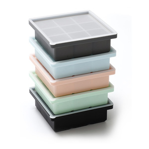 Moule à glaçons en silicone à 9 cavités pour <span class=keywords><strong>whisky</strong></span>, hockey, fabrication de glaçons, bac à glaçons - Product Image 5