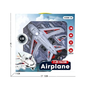 Nouveautés Jacko Toys pour le Festival du Commerce : Avion RC de dessin animé, <span class=keywords><strong>Jouet</strong></span> de combat RC pour enfants, Voiture avion en plastique avec lumière - Product Image 1