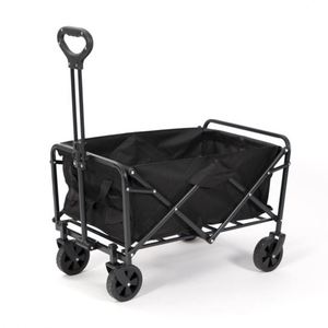 Customizable OEM Lightweight Large Capacity Folding Picnic Cart Adjustable Handle OXFORD FABRIC for Shopping Beach Garden Tools - Product Image 1