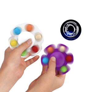 Nouveau porte-clés sac à dos <span class=keywords><strong>pieuvre</strong></span> mini <span class=keywords><strong>pop</strong></span> fidget pour étudiants, cadeau, prix à bulles pour jouet d'enfant, gyroscope de décompression pour les doigts - Product Image 2