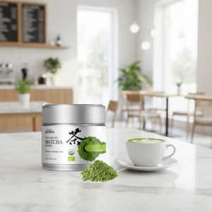 Matcha en Polvo, Sin Aditivos, Bajo en Grasa y Calorías, Elimina Grasa, Antioxidante, Bebida Saludable a Base de Té Matcha - Product Image 1