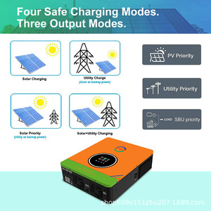 อินเวอร์เตอร์ไฮบริดพลังงานแสงอาทิตย์ E-Sun รุ่น ESW-10200W 10kW อินเวอร์เตอร์แบบออฟกริดสำหรับระบบกักเก็บพลังงานแสงอาทิตย์ - Product Image 4