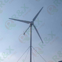 Éolienne verticale haute efficacité 5 kW 10 kW, générateur à aimant permanent triphasé, sortie 96 V-380 V, en promotion