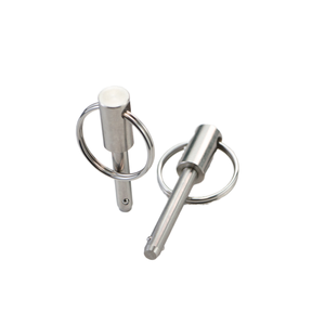 Tùy chỉnh thép không gỉ đơn-jewel nhanh chóng phát hành móc với Pull-Ring khóa cắm và an toàn nhanh chóng phát hành cắm - Product Image 3