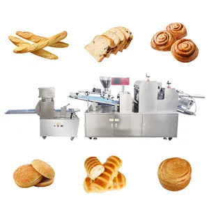 Professional Full Sets Commercial holy communion large size bread make machine product line for plant using