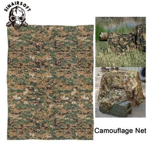 2 X1.5m <b>Camo</b> Burlap Camouflage <b>Net</b> Mesh for Hunting Sunshade Camping Concealment Outdoor - Product Image 2