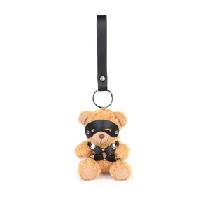 Portachiavi Decorativo Orsetto in Pelle con Ciondolo Orsetto Mini Carino per Bondage e Contenimento - Spedizione Diretta - Product Image 6