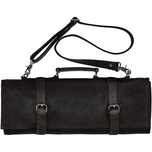 Couteau de camping personnalisé Vaisselle en toile en acier inoxydable Set de <span class=keywords><strong>couverts</strong></span> réutilisables Sac en toile Couteau de chef Sac à roulettes Sac pour couteau de chef - Product Image 1