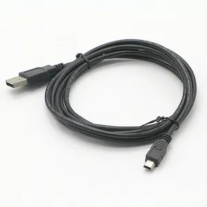 1M 0.5M USB 2.0 Male A to Mini B cable 5 Pin Charging Cable for Digital Cameras MP3 MP4 Data Charger Cable