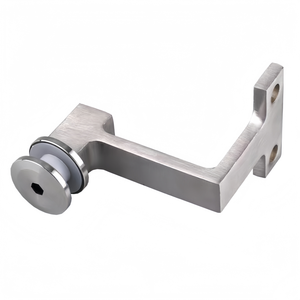 Connecteur d'angle moderne en acier inoxydable 304 pour garde-corps en verre, avec griffe carrée de 160 mm, accessoire de colonne à code mobile en forme de sept caractères - Product Image 5