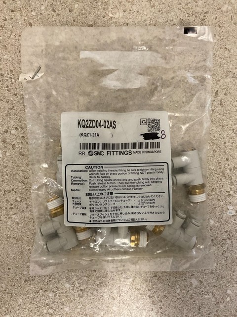 Kq2zd04-02as New (pack of 8) Plc
