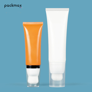 Tube souple pour pinceaux cosmétiques, idéal pour base de maquillage et fond de teint 60ml 80ml |   Tube d'emballage pour fond de teint liquide avec applicateur pinceau - Product Image 1