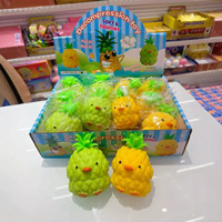 Jouet à presser en forme de canard ananas mignon, très populaire, pour la relaxation et le soulagement du stress – Jouet Squishy en gros