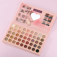 Palette de fards à paupières Julystar Professional Makeup Charming Shimmer Matte Glitter Long Lasting Natural Nude 45 couleurs