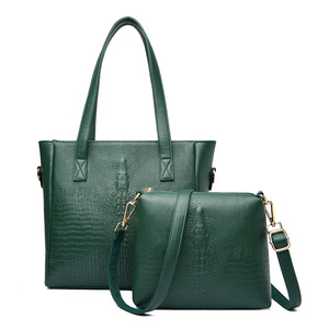 Bolso de Mano Personalizado de Lujo para Mujer, Bolso de Hombro de Cuero PU Negro, Bolso de Mano Informal para Mujer - Product Image 1