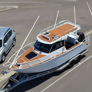 Bateau de pêche de luxe SeaKing Boss 770 Max 300HP-400HP, yacht sportif en aluminium soudé de qualité <span class=keywords><strong>marine</strong></span> de 25 pieds (7,5 m) - Product Image 1