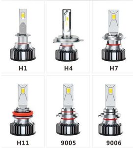 Bassa qualità MOQ scelta lampadine a Led per autoveicoli Super luminose <span class=keywords><strong>serie</strong></span> K9 9005 9006 H11 H7 H4 fari a Led - Product Image 2
