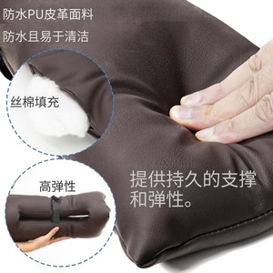 Toilet Seat Cushion With Cutout Waterproof Thickened Pad For Elderly And Disabled Users Comfortable Chair Cover - Product Image 3
