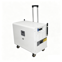 BH-16KWH 51.2V 12kw LiFePO4 Station d'alimentation solaire tout-en-un pour véhicules électriques hors réseau, alimentation mobile, communication CAN pour voitures