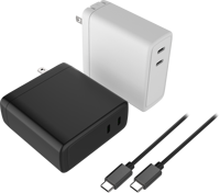 Chargeur 140w, double USB C PD, chargeur rapide pour produits électroniques, téléphone portable, logo personnalisé, boîte de couleur