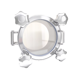 위생 등급 304 풀 글라스 탱크 맨웨이 도어 맨홀 커버 - Product Image 2