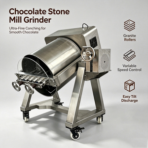 Macinatore di Cioccolato in Acciaio Inox 80/120LBS TUORONG, Mulino a Pietra per Cacao, per Snack e Prodotti da Forno - Product Image 3