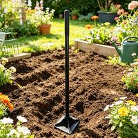 Compacteur manuel en fonte robuste de 8 pouces, qualité industrielle, pour travaux de construction et d'aménagement de jardin, vente en gros d'usine, OEM