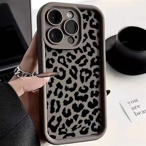 Funda de teléfono móvil de TPU a prueba de golpes con lente de escalera con estampado de leopardo negro grande para <span class=keywords><strong>Infinix</strong></span> Hot <span class=keywords><strong>Note</strong></span> 50 40 30 20 10 <span class=keywords><strong>12</strong></span> - Product Image 4