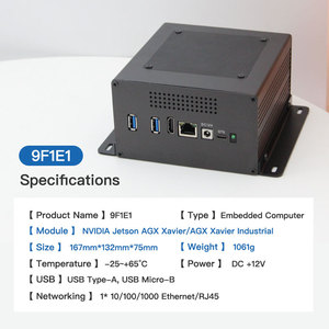 คอมพิวเตอร์อุตสาหกรรม AGX Xavier รุ่นทนทาน 32GB 9F1E1 คอมพิวเตอร์ฝังตัว AI ขนาดกะทัดรัด 32 TOPS AGX Xavier 3 - Product Image 3