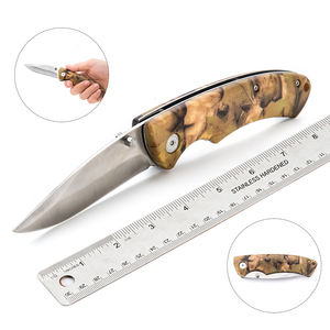 屋外Edcキャンプツール片手オープニングカモタクティカルナイフポケット折りたたみナイフ - Product Image 2