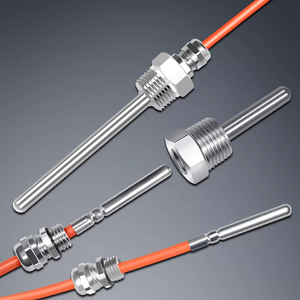 Termistor <span class=keywords><strong>NTC</strong></span> 5K10K50K100K Sensor Suhu <span class=keywords><strong>Probe</strong></span> Suhu Ulir 4-titik G1/2 Akurasi 1% - Product Image 1