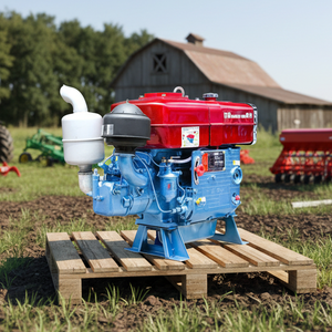 Moteur diesel monocylindre refroidi par eau de marque réputée pour machines agricoles - Product Image 1