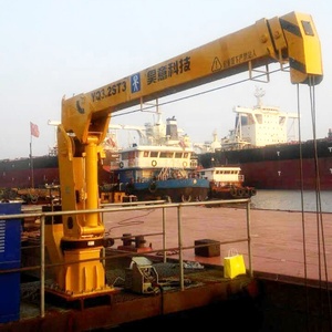 3.2 ตันเรือเดินทะเลดาดฟ้าท่าเรือเครนยกกว้านรีโมทคอนโทรลรอกเครนเรือ - Product Image 6