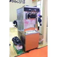 Machine à glace molle et gelato Moseener à usage commercial, vente en gros, pour fruits, lait, eau, farine, noix