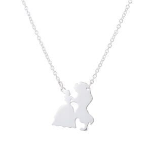 Moda creativa belleza <span class=keywords><strong>y</strong></span> <span class=keywords><strong>bestia</strong></span> collar personalidad tendencia película <span class=keywords><strong>y</strong></span> televisión drama Príncipe colgante collar - Product Image 3