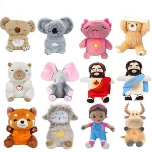 Ours en peluche respirant 54 styles, animal en peluche réaliste, ours en peluche mignon dormant, cadeau en peluche doux et simulé pour enfant - Product Image 2
