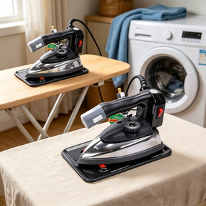 <span class=keywords><strong>Plancha</strong></span> de Vapor Eléctrica Profesional de 2000W con Tanque de Agua Desmontable y Motor <span class=keywords><strong>para</strong></span> un Cuidado Eficiente de la Ropa en Talleres de Sastrería - Product Image 2