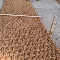 Tapis de coco durable anti-bactérien ignifuge de haute qualité du Vietnam 100% pavage extérieur toutes saisons de qualité vierge