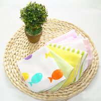 Vêtements pour enfants en pur coton tissé, serviettes de bain et serviettes à main pour bébé à imprimé animal, serviette à salive pour nouveau-né
