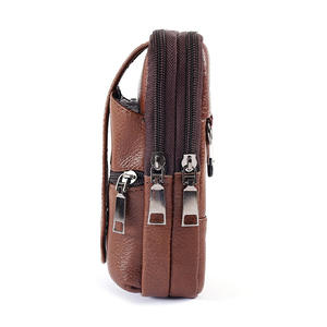 Custodia in Pelle per Cellulare con Clip da Cintura, Borsa a Tracolla per Telefono, Marsupio Unisex con Cinghia - Product Image 5