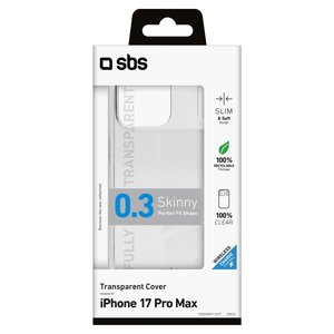 Funda para IPHONE 17 Pro Max SKINNY Transparente TESKINIP1769T - Product Image 2