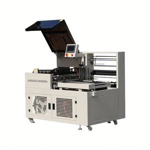 Máquina de Empaquetado Automática en Forma de L, Máquina de Empaquetado con Película Termoencogible POF, Máquina de Sellado de Bordes, Corte y Encogimiento - Product Image 1