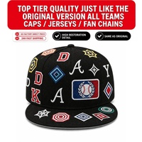 Casquettes Snapback de l'équipe de basketball AA avec logo brodé sur toute la surface, style Hip Hop et Streetwear, vente en gros 59fifty Designs