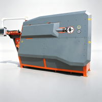 Machine de cintrage automatique CNC pour étriers en acier, machine de fabrication d'étriers en barres d'armature pour projets de construction
