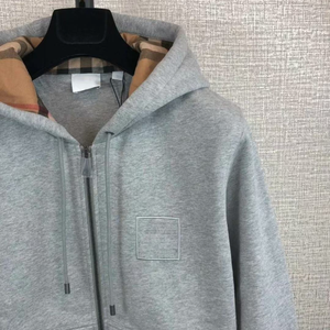 Sweat-shirts à capuche de luxe de haute qualité pour hommes, motif à carreaux, coupe-vent, veste décontractée de sport, vestes pour femmes - Product Image 3