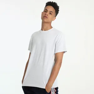Barato bajo MOQ 2021 promoción de verano suelto Casual T camisas en blanco de manga corta Camiseta