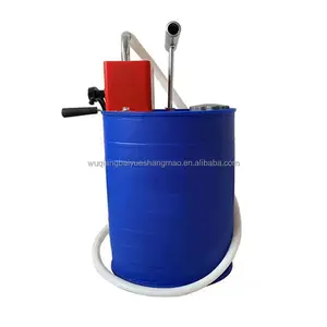 Manual liga aço bomba pneumática mão óleo enchimento injector e óleo do motor lubrificação bomba transferência pulverizador